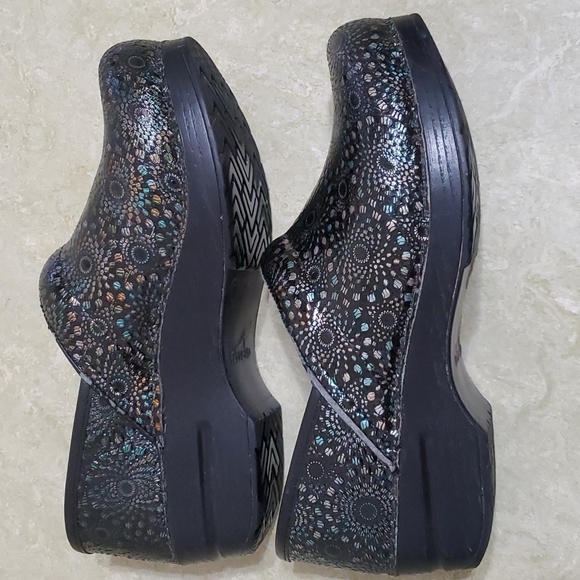 Dansko Professional Metallic Embossed Medallion Clog - Picture 3 of 5